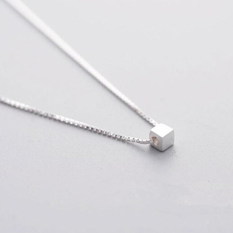 Silver necklace for women